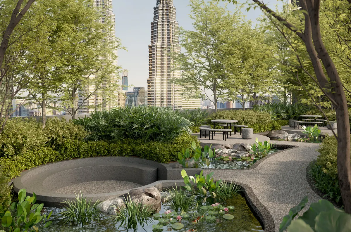 親水野餐區示意圖