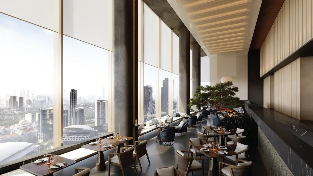 空中餐廳示意圖